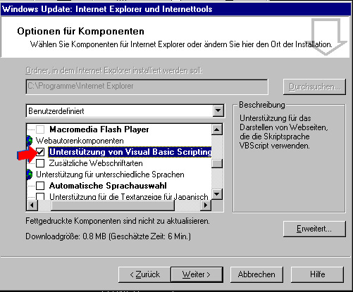 weiterer Hinweis !!!