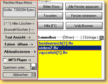 Sammelbox Rechtes Maus Mene: