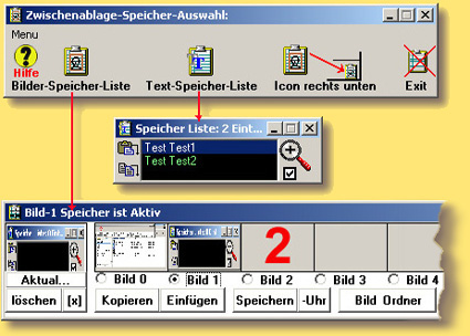 Zwischenabage-Speicher